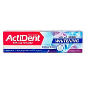 Зубная паста Actident Whitening отбеливающая 130гр