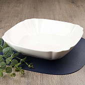 Салатник "Маршмеллоу" 30х30х7,5см. v=3350мл. 530189 Салатник "Маршмеллоу" 30х30х7,5см. v=3350мл. 530189