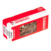 Саморезы универсальные желтые ШУж 4,5х45мм, потайная голова, 200шт Саморезы универсальные желтые ШУж 4,5х45мм, потайная голова, 200шт