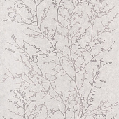  Обои 0.53х10м Лира арт. 10141-22 Серый фон /Аспект 