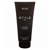  Гель для укладки волос OLLIN STYLE  200мл ультрасильной фиксации 