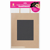 Пакет подарочный Золотая сказка Kraft Mix, 26x13x32см, ассорти, 591972 Пакет подарочный Золотая сказка Kraft Mix, 26x13x32см, ассорти, 591972