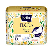  Гигиенические прокладки Bella FLORA Tulip 10 шт. Арт. BE-012-RW10-097 