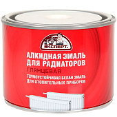 Эмаль алкид д/радиаторов белая Эксперт 0.5кг