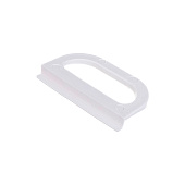 Ручка большая трапецевидная, 45х33 мм, пластик, белый (2 шт) - пакет Tech-Krep Ручка большая трапецевидная, 45х33 мм, пластик, белый (2 шт) - пакет Tech-Krep