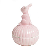 Шкатулка для украшений керамика Зайчик, 10,5х7,4х7,4 см, микс, 7985090 Шкатулка для украшений керамика Зайчик, 10,5х7,4х7,4 см, микс, 7985090