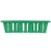  Корзина посадочная квадратная пласт. 29 х 29 х 7см,/Россия, 65080 