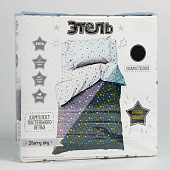 Комплект постельного белья Этель 1,5 сп Starry sky бязь 5017257 Комплект постельного белья Этель 1,5 сп Starry sky бязь 5017257