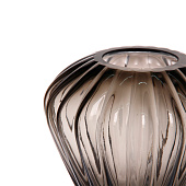 Ваза стеклянная "GREY GLASS" 17х20см 390-0076