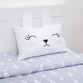 Комплект постельного белья Этель 1,5 сп Cute rabbit 100% хл, бязь 6480770 Комплект постельного белья Этель 1,5 сп Cute rabbit 100% хл, бязь 6480770