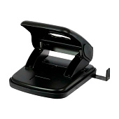 Дырокол 35л метал deVENTE черный с линейкой, 4020815 Дырокол 35л метал deVENTE черный с линейкой, 4020815