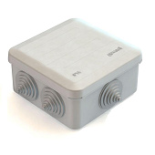 Коробка распаяч ОП 100х100х50 IP55 серая GE41255 (RAL 7035)