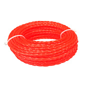 Леска для триммера витой квадрат 2,4ммх15м Vertextools Леска для триммера витой квадрат 2,4ммх15м Vertextools