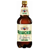  Пивной напиток Чешское от Бочкарев Светлое паст. алк. 4,3% об. ПЭТФ  1,2 л 