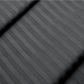  Комплект постельного белья Sateen De Luxe Евро сатин Мокрый асфальт 