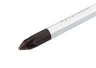  Отвертка PZ1x75мм, S2, трехкомпонентная ручка, Gross 