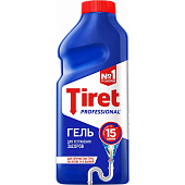 Средство для прочистки труб Tiret Professional 500мл Средство для прочистки труб Tiret Professional 500мл