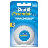  ORAL-B Зубная нить Essential floss мятная 50м 