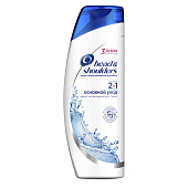  Шампунь HEAD & SHOULDERS 2в1 против перхоти Основной уход 400мл 