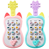 Игрушка "Телефон гитара" со световыми и звуковыми эффектами. В ассортименте, ST1170 Игрушка "Телефон гитара" со световыми и звуковыми эффектами. В ассортименте, ST1170