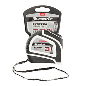 Рулетка 5мх19мм, двухкомпонентный корпус, автоматическая фиксация, Matrix PRO Autostop Рулетка 5мх19мм, двухкомпонентный корпус, автоматическая фиксация, Matrix PRO Autostop