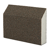 Губка для шлифования, 120 х 90 х 25 мм, трапеция, мягкая, P80// Matrix Губка для шлифования, 120 х 90 х 25 мм, трапеция, мягкая, P80// Matrix