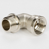 Угольник 3/4" ВР-3/4" НР ник Угольник 3/4" ВР-3/4" НР ник