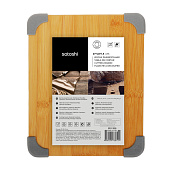 Доска разделочная бамбук силикон, Satoshi 27х22х1,5 см 851-186 Доска разделочная бамбук силикон, Satoshi 27х22х1,5 см 851-186