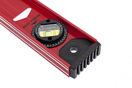 Уровень усиленный литой, алюминиевый, 3 глазка, 800мм, Matrix Рельс