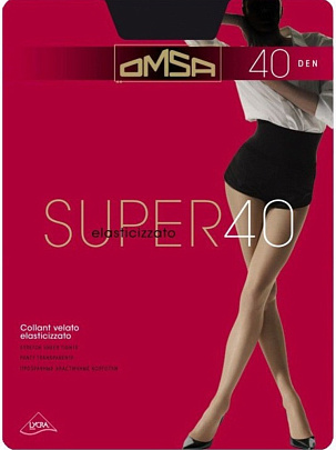  Колготки Omsa Super 40 nero 2 
