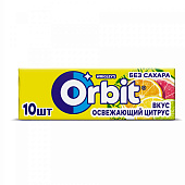 Жевательная резинка Орбит Освежающий цитрус, 13,6 г