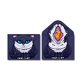 Папка-конверт A4 Centrum Кошка, на кнопке пластик, 180 мкм, двусторонняя печать, 74967 Папка-конверт A4 Centrum Кошка, на кнопке пластик, 180 мкм, двусторонняя печать, 74967