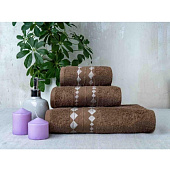 Полотенце 50х90 Fine Line Графика махровое, капучино Полотенце 50х90 Fine Line Графика махровое, капучино