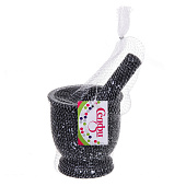 Ступка пластиковая с пестиком 10,4х11см 339-818 Ступка пластиковая с пестиком 10,4х11см 339-818