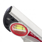 Уровень литой фрезерованный, алюминиевый, 3 глазка, 235мм, две ударные площадки Matrix Уровень литой фрезерованный, алюминиевый, 3 глазка, 235мм, две ударные площадки Matrix