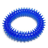  Игрушка для собаки Кольцо - Зубочистка, синий, 12,5 см, 452-376 