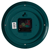  Часы настенные круг d=21 см, корпус зеленый, "Мусульманские" 