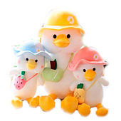 Мягкая игрушка Утёнок Кряки, 45 см, микс, 550-859 Мягкая игрушка Утёнок Кряки, 45 см, микс, 550-859