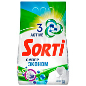  Стиральный порошок Sorti Автомат Супер Эконом 2,4кг 