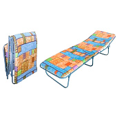  Раскладушка с матрасом Стандарт-М max 90кг 195х65х26 