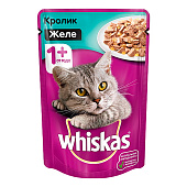 Влажный корм Вискас для кошек желе с кроликом 75г