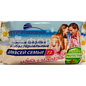 Влажные салфетки НОВЫЕ ГОРИЗОНТЫ Для всей семьи 72 шт. Арт.990280