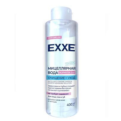  Мицеллярная вода EXXE Очищение+уход 400мл 