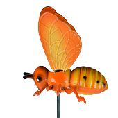 Штекер садовый Пчелка 14х8см h=60см микс SUSP8139 Штекер садовый Пчелка 14х8см h=60см микс SUSP8139