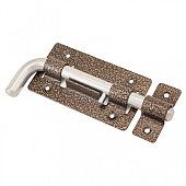  Задвижка дверная ЗД-03 бронза 