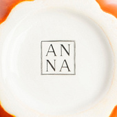  Кружка Bright pumpkin 450 мл, с крышкой, оранжево-зеленая, Тыква ANLAF-FDWS-031224-5 