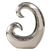  Сувенир керамика "Абстракция. Амулет" серебро 17х5,5х19 см   9841033 