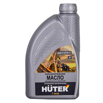Масло 2Т для двухтактных двигателей,Huter,1л Масло 2Т для двухтактных двигателей,Huter,1л