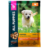 Влажный корм для щенков All Puppies тефтели с индейкой 85гр