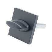Накладка фиксатор квадрат БУЛАТ квадрат 02.02 мат. черный Накладка фиксатор квадрат БУЛАТ квадрат 02.02 мат. черный